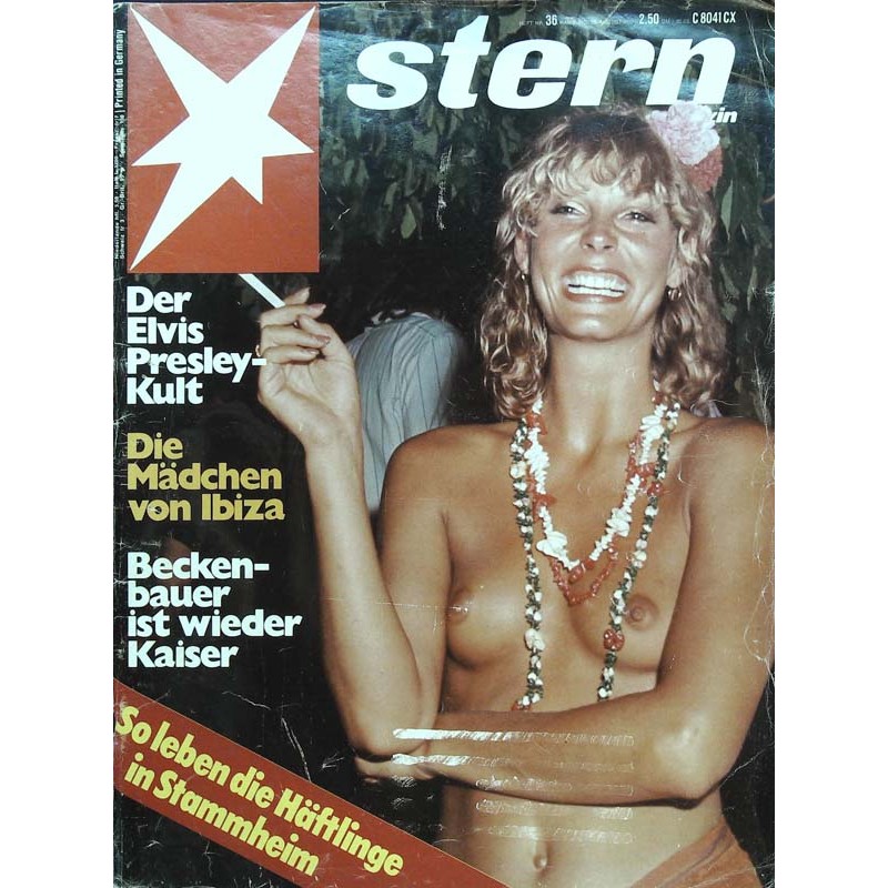 stern Heft Nr.36 / 25 August 1977 - Die Mädchen von Ibiza