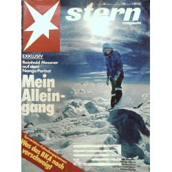 stern Heft Nr.36 / 31 August 1978 - Mein Alleingang
