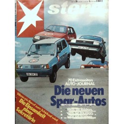 stern Heft Nr.25 / 11 Juni 1981 - Die neuen Spar-Autos