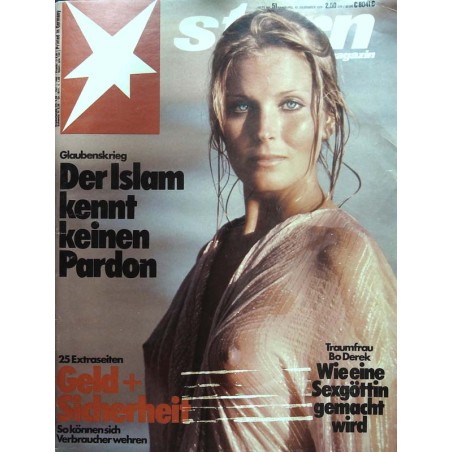 stern Heft Nr.51 / 13 Dezember 1979 - Traumfrau Bo Derek