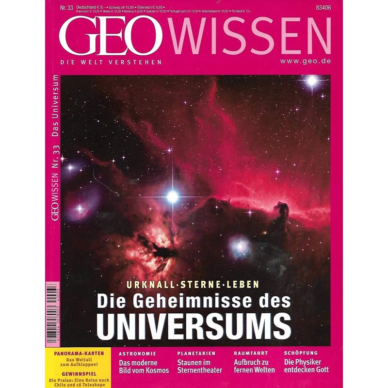 Geo Wissen Nr. 33/2004 - Die Geheimnisse des Universums