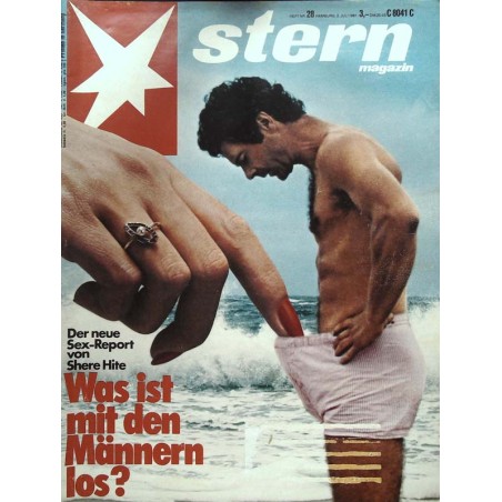 stern Heft Nr.28 / 2 Juli 1981 - Der neue Sex-Report