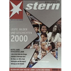 stern Heft Nr.1 / 28 Dezember 2000 - Leute, Bilder & Geschichten