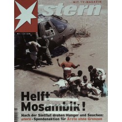 stern Heft Nr.11 / 9 März 2000 - Helft Mosambik!