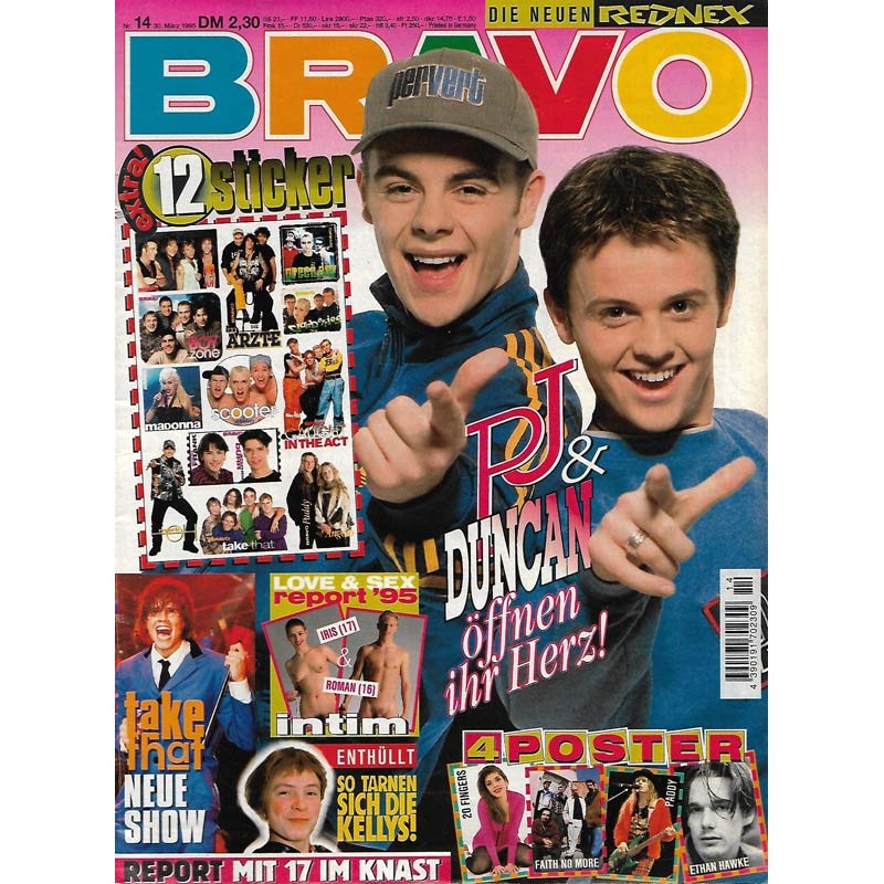 BRAVO Nr.14 / 30 März 1995 - Pj & Duncan