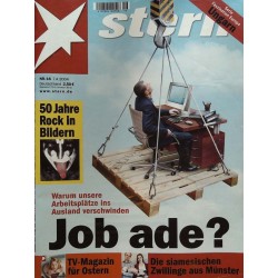 stern Heft Nr.16 / 7 April 2004 - Job ade?