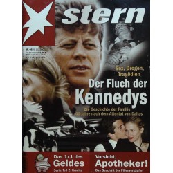 stern Heft Nr.46 / 6 November 2003 - Der Fluch der Kennedys