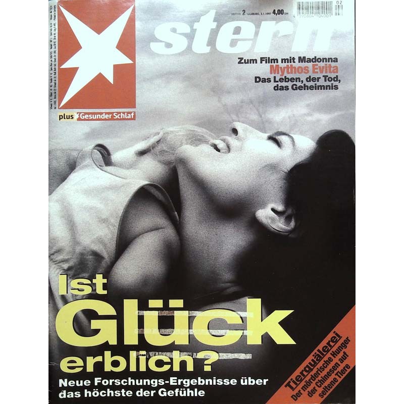 stern Heft Nr.2 / 2 Januar 1997 - Ist Glück erblich?