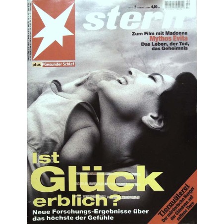 stern Heft Nr.2 / 2 Januar 1997 - Ist Glück erblich?