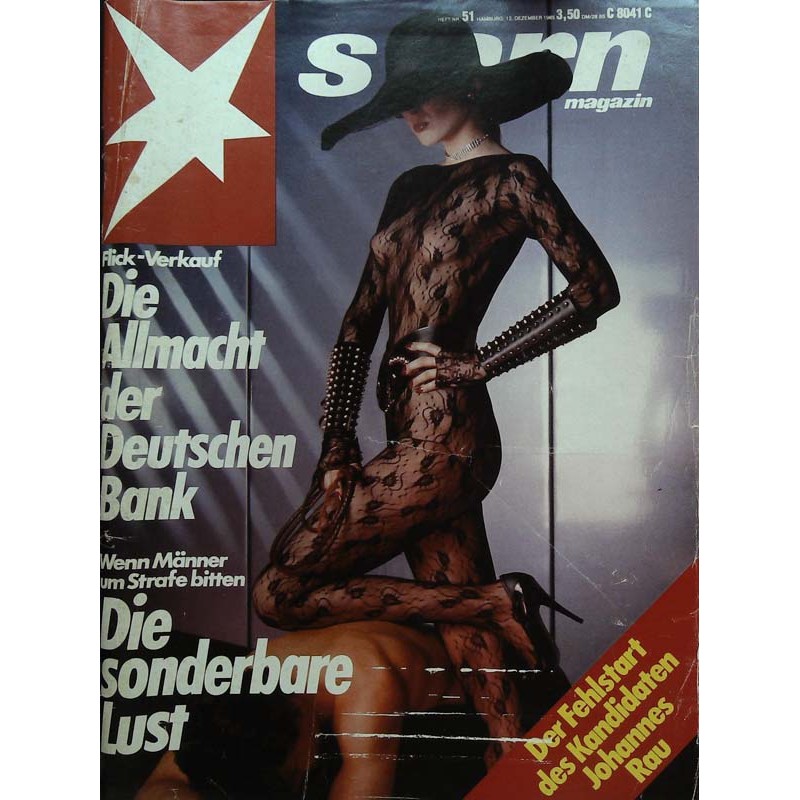 stern Heft Nr.51 / 12 Dezember 1985 - Die sonderbare Lust