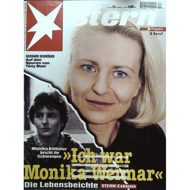 stern Heft Nr.20 / 7 Mai 1997 - Monika Böttcher