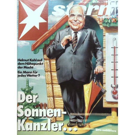 stern Heft Nr.50 / 6 Dezember 1990 - Der Sonnen-Kanzler