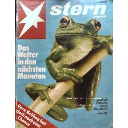 stern Heft Nr.25 / 12 Juni 1975 - Das Wetter in den...