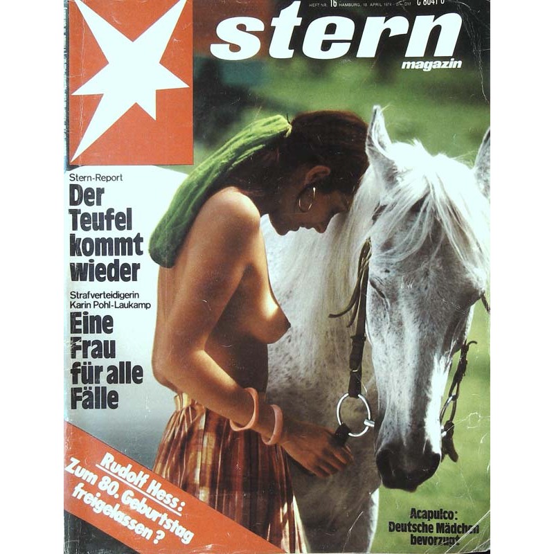 stern Heft Nr.16 / 10 April 1974 - Acapulco
