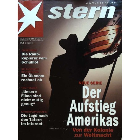 stern Heft Nr.7 / 6 Februar 2002 - Der Aufstieg Amerikas