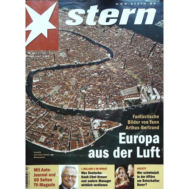 stern Heft Nr.17 / 18 April 2002 - Europa aus der Luft