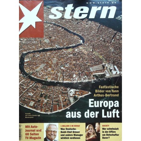 stern Heft Nr.17 / 18 April 2002 - Europa aus der Luft