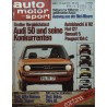 auto motor & sport Heft 8 / 12 April 1975 - Audi 50