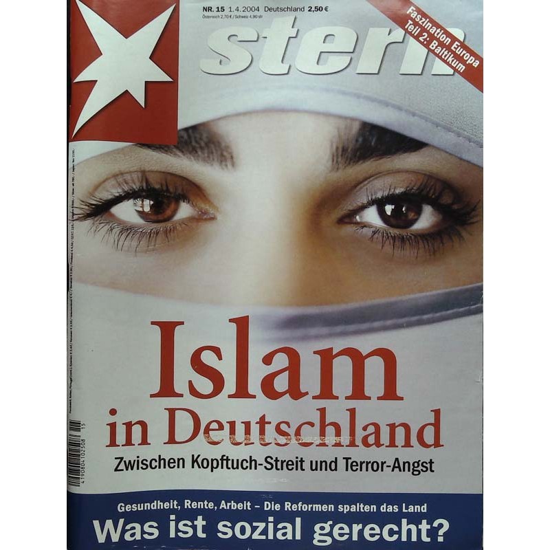 stern Heft Nr.15 / 1 April 2004 - Islam in Deutschland