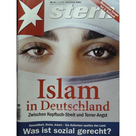 stern Heft Nr.15 / 1 April 2004 - Islam in Deutschland