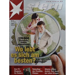 stern Heft Nr.14 / 27 März 2002 - Wo lebt es sich am besten?