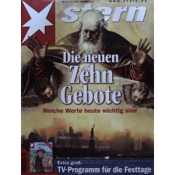 stern Heft Nr.52 / 19 Dezember 2001 - Die neuen Zehn Gebote