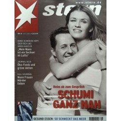 stern Heft Nr.8 / 15 Februar 2001 - Schumi ganz nah