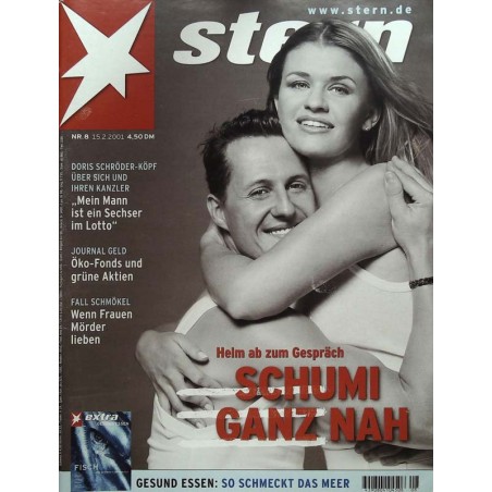 stern Heft Nr.8 / 15 Februar 2001 - Schumi ganz nah
