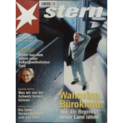 stern Heft Nr.39 / 18 September 2003 - Wahnsinn Bürokratie