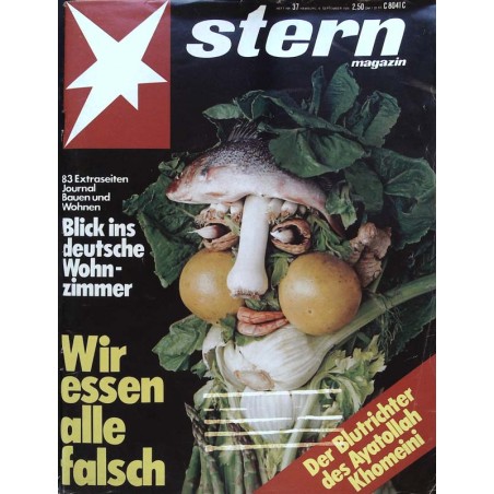 stern Heft Nr.37 / 6 September 1979 - Wir essen alle falsch
