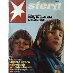 stern Heft Nr.7 / 7 Februar 1974 - Kinder erzählen