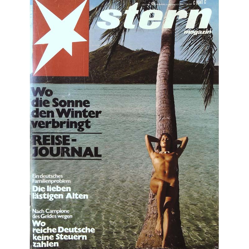 stern Heft Nr.46 / 8 November 1973 - Reise Jornal