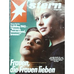 stern Heft Nr.13 / 21 März 1985 - Frauen, die Frauen lieben
