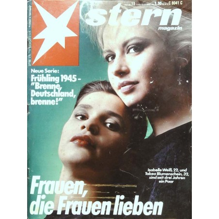 stern Heft Nr.13 / 21 März 1985 - Frauen, die Frauen lieben