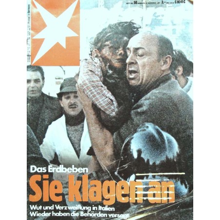 stern Heft Nr.50 / 4 Dezember 1980 - Das Erdbeben in Italien
