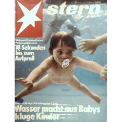 stern Heft Nr.16 / 11 April 1979 - Wasser macht aus Babys...