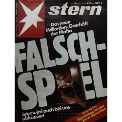 stern Heft Nr.3 / 12 Januar 1984 - Mafia und das Falsch-Spiel