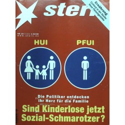 stern Heft Nr.19 / 3 Mai 2001 - Kinderlose Sozial-Schmarotzer?