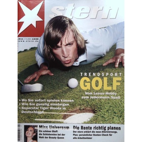 stern Heft Nr.21 / 17 Mai 2001 - Trendsport Golf