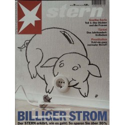 stern Heft Nr.35 / 26 August 1999 - Billiger Strom