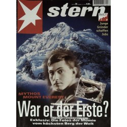 stern Heft Nr.20 / 12 Mai 1999 - Mythos Mount Everest
