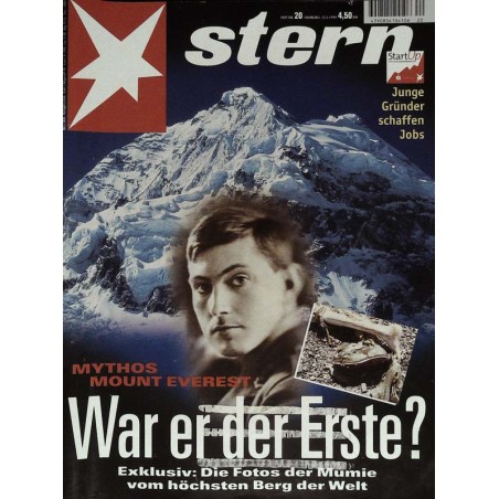 stern Heft Nr.20 / 12 Mai 1999 - Mythos Mount Everest