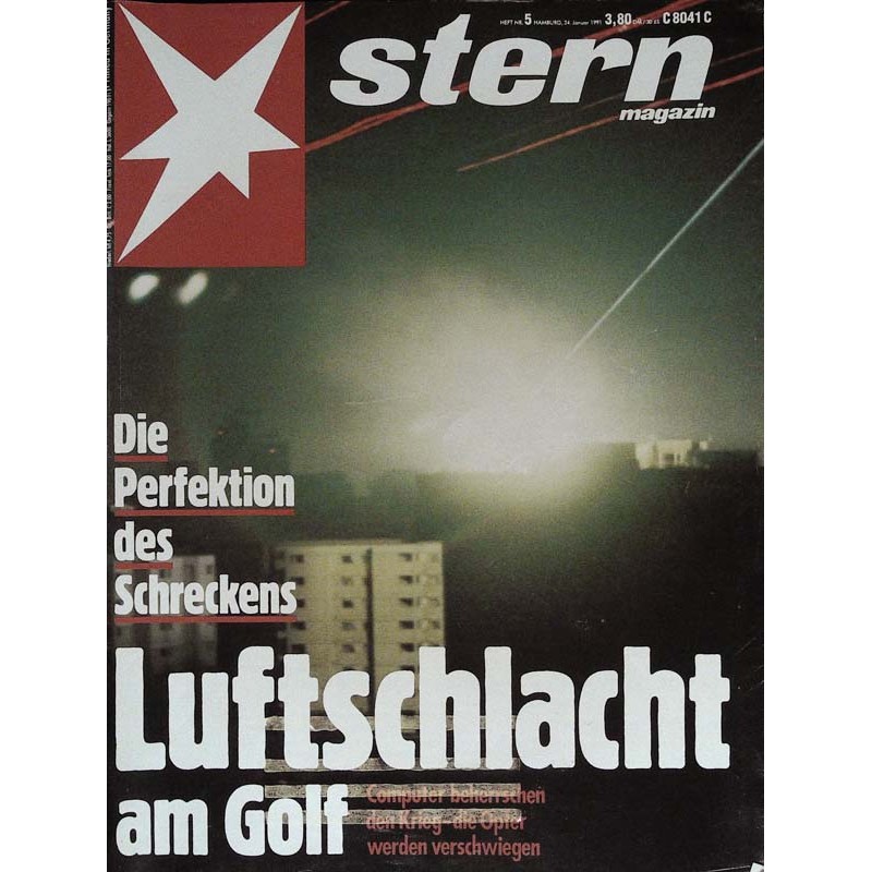 stern Heft Nr.5 / 24 Januar 1991 - Luftschlacht am Golf