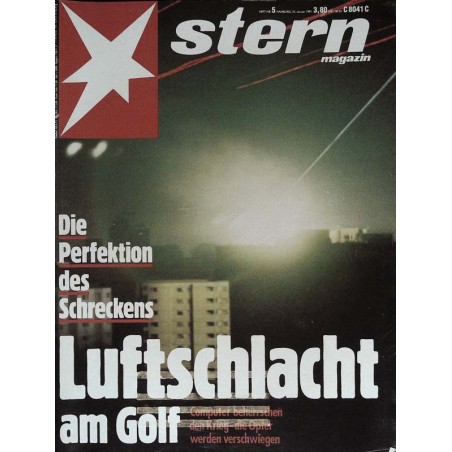 stern Heft Nr.5 / 24 Januar 1991 - Luftschlacht am Golf
