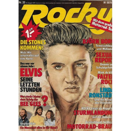 Rocky Nr.33 / 10 August 1978 - Elvis seine letzten Stunden