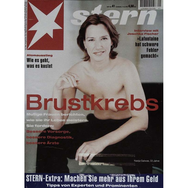 stern Heft Nr.41 / 7 Oktober 1999 - Brustkrebs