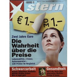 stern Heft Nr.4 / 15 Januar 2004 - Die Wahrheit über die Preise