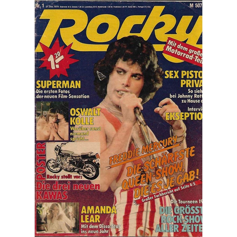 Rocky Nr.1 / 27 Dezember 1979 - Freddie Mercury