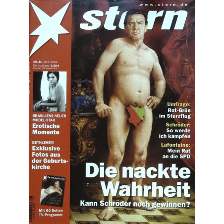 stern Heft Nr.21 / 16 Mai 2002 - Die nackte Wahrheit