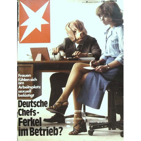 stern Heft Nr.51 / 8 Dezember 1977 - Deutsches Chefs
